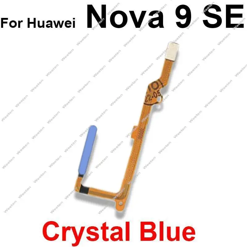 On OFF Power Fingerprint Sensor Flex Cable For Huawei Nova 9 SE 9Se Side FingerPrint Sensor Reader Flex Ribbon Replacement