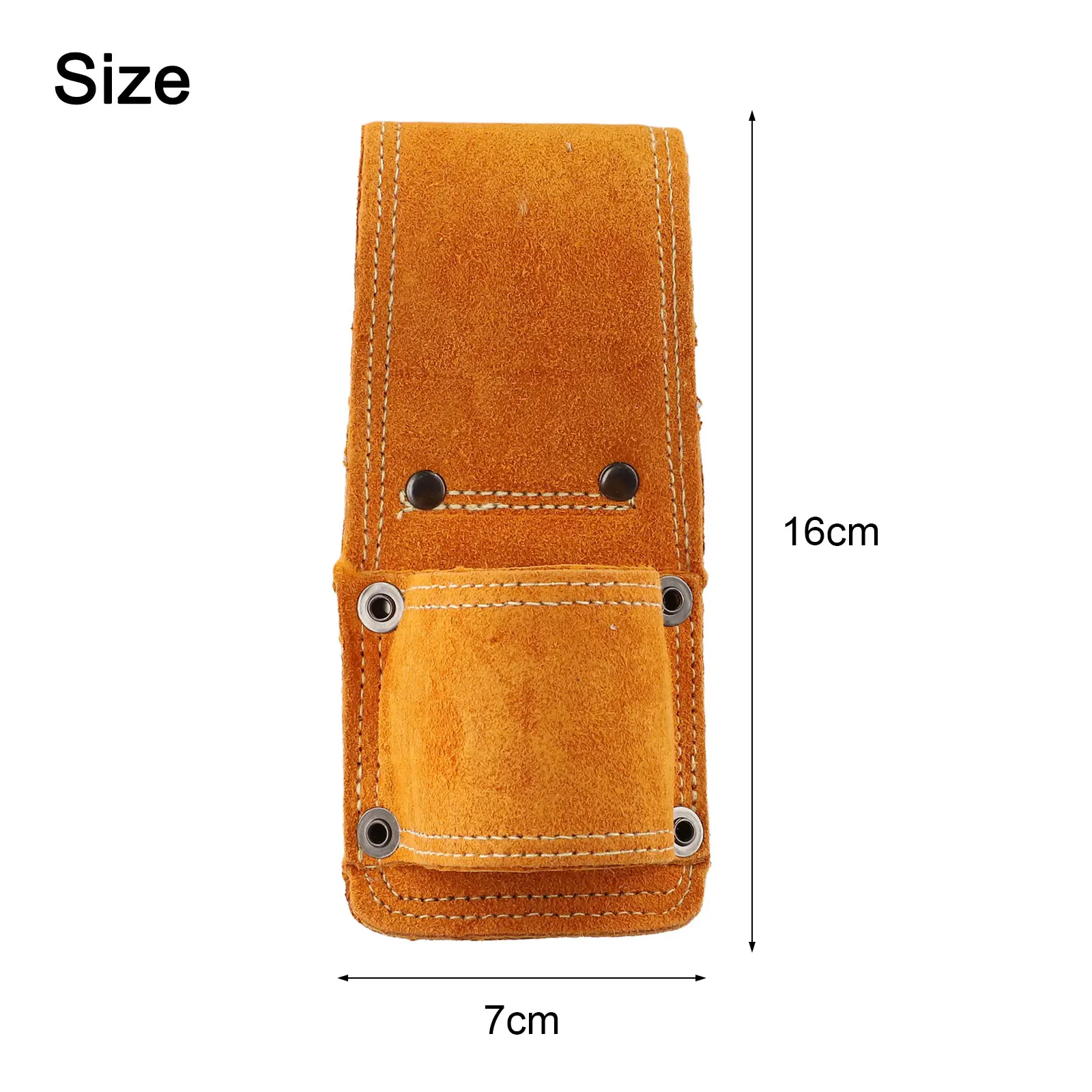 Accesorio para cinturón de herramientas de construcción, ambiente de trabajo, 16CM x 7CM, accesorio seguro, almacenamiento de herramientas, mejora de la productividad