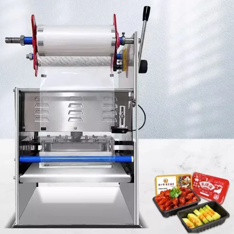 

Takeaway lunch box sealing machine Hand pressure baler Automatic sealing machine Hot sales
