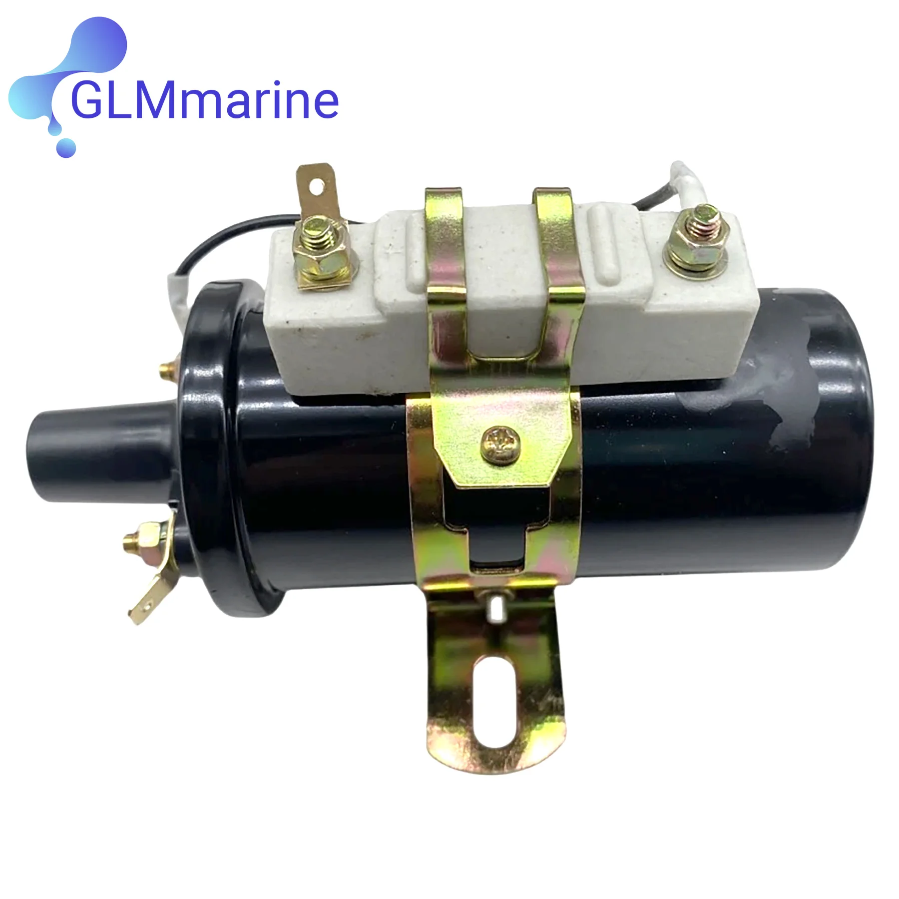 898253T24 392-806529A1 Marine Ignition Coil Compatible with Mercruiser 4 Cyl V6 V8 2.5L 3.0L 3.7L Engines Boat Engine Parts