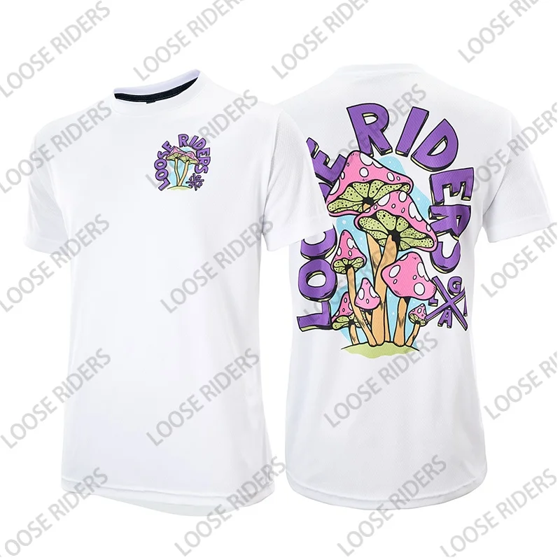 

Джерси Loose Rider Mtb 2025 BMX MTB, уличная рубашка для горной дороги, скоростного спуска с короткими рукавами, внедорожный мотоциклетный трикотаж на выносливость