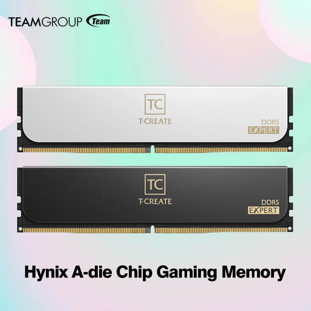 TEAMGROUP T-Create Expert Overclocking 10L DDR5 32GB Kit (2 x 16GB) 6000MHz  CL30 / 6400MHz CL32 Desktop Memory Module Ram - AliExpress