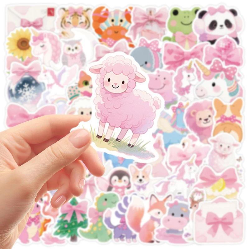 50PCS Pink Cartoon …