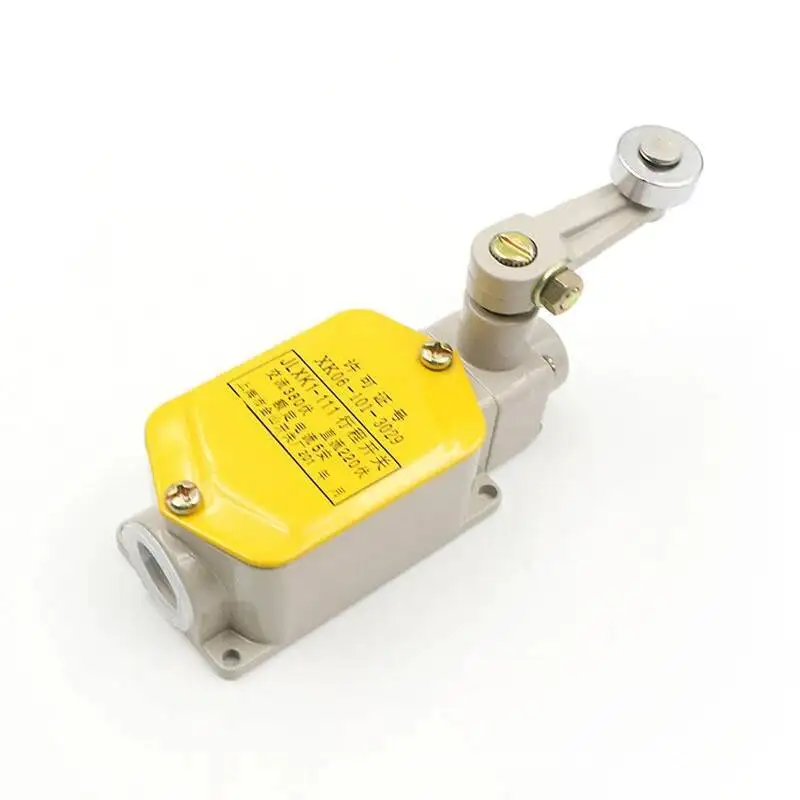Interruptor de carrera JLXK1-111 de una sola rueda, palanca de rodillo de reinicio automático, interruptor de límite de actuador rotativo momentáneo cerrado
