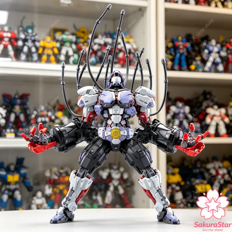 

【In Stock】Hemoxian Over Zero 1/10 Boxer Baki Assembled Mecha Model Kit With Water Decals Collectible Toy Gift