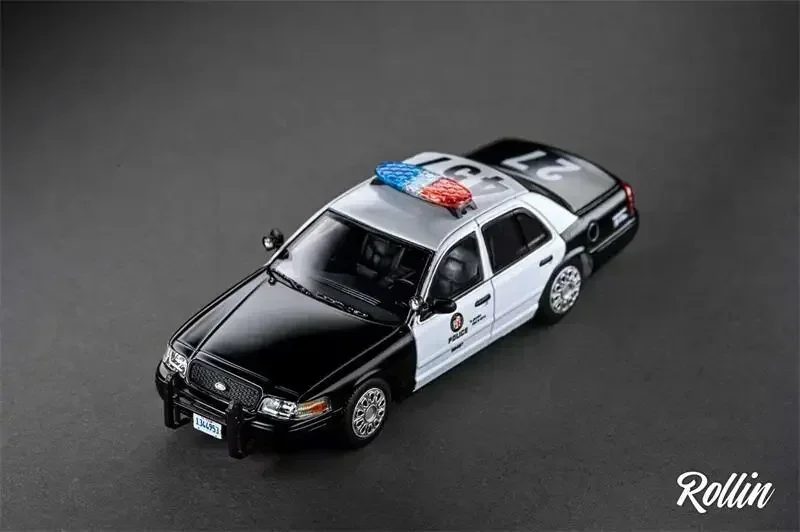 Rollin 1:64 Ford CV  /LAPD Police car limited799 Diecast Model Car