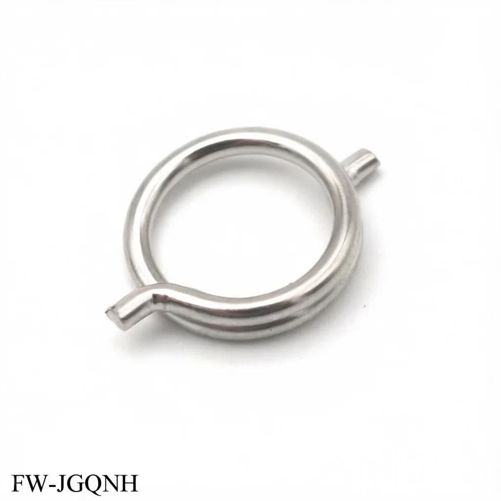 2PCS Nickel Plated Steel Chicken Bone Scissors Accessories Spring Wire Diameter 1.8mm Outer Diameter 15mm Torsion Spring