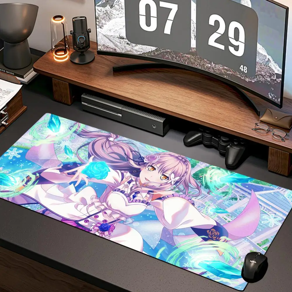 Yukina minato Mouse Pad New Computer Home Mousepad XXL Desk Mats Natural Rubber Office Anti Slip Gaming Accessories pad
