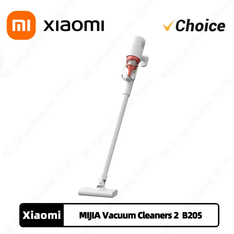 XIAOMI MIJIA Vacuum Cleaners 2 Household Sweeping 16kPa Strong Cyclone Suction Cleaning Tools Multifunctional Brush B205