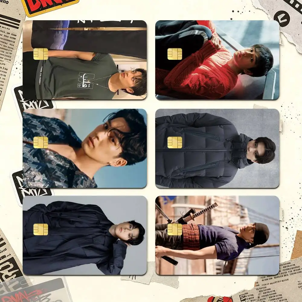 Japanese M-Mackenyu Actor Credit Card HD Stickers Premium matte film effectively prevents fingerprints and daily abrasion.