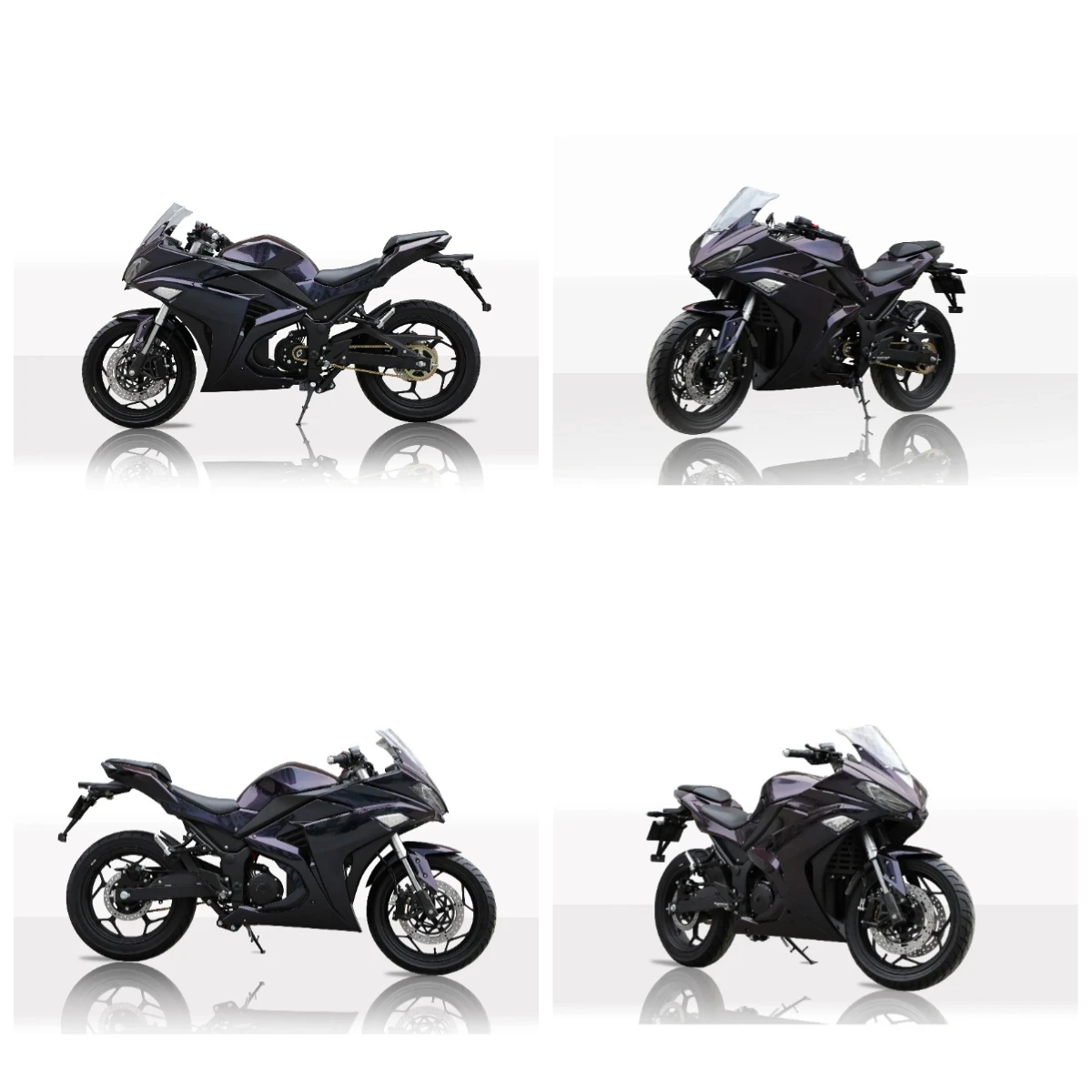 XDS Electric Motorcycle Luyuan Motorcycle Popular 130KM/H Cheap Power Electric Motorcycle Adult V6 YMH R3Street Racing Motorcycl