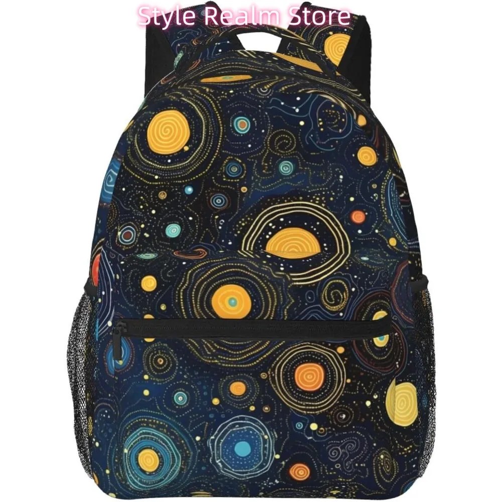 

Сумка для ноутбука Back to School Легкий рюкзак для ноутбука Art Stars Легкий многоцелевой дорожный повседневный рюкзак унисекс College Ba