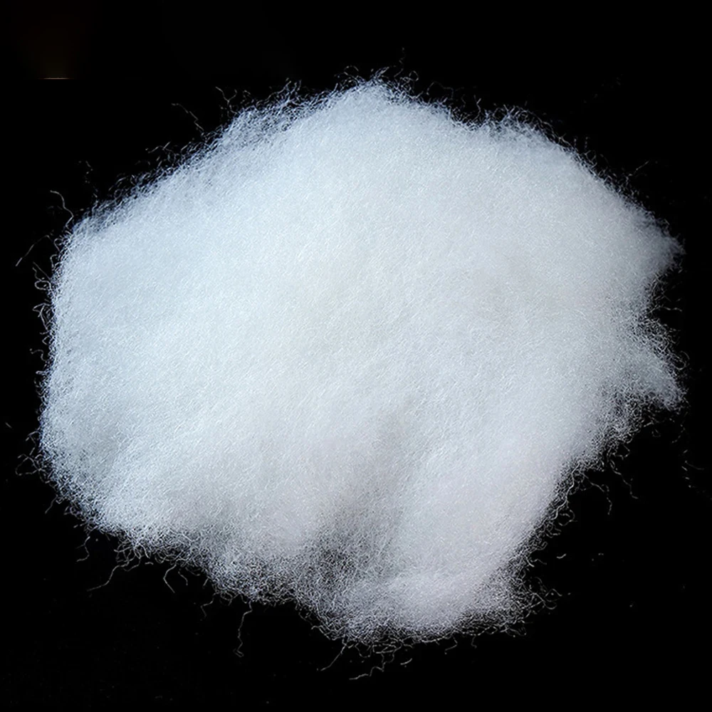 1kg PP Cotton Polyester High-elasticity Eco 3D Hollow Filler for Pillow Plush Toy Doll Bean Bag Sofa Bed Cushion