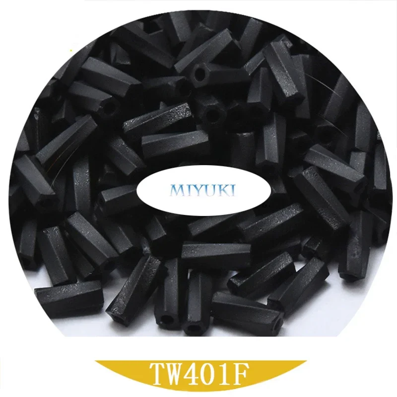 Miyuki giappone importato Twist Bugle Tube Beads manuale 4.5mm accessori per ornamenti perline sciolte di vetro materiale di perline