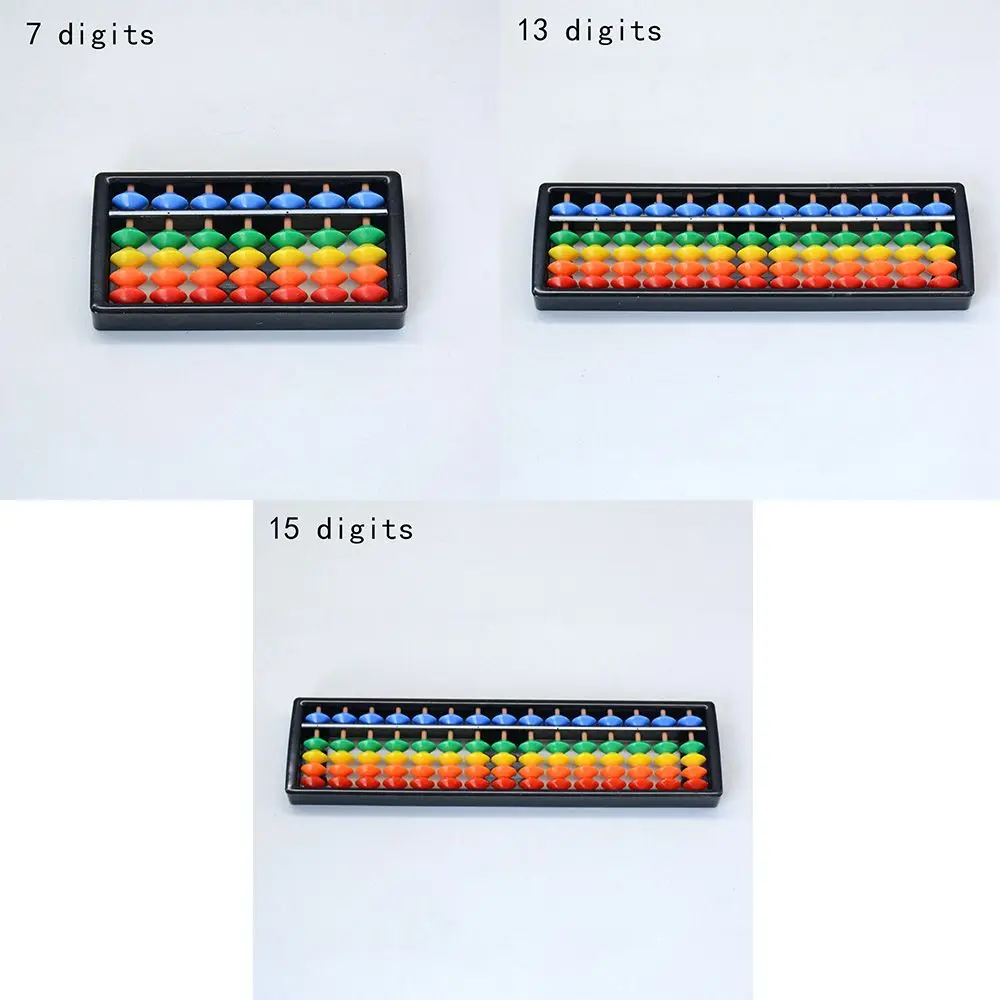 Hobby 7-15 cifre Matematica Kid Apprendimento Aritmetico Giocattolo Montessori Giocattoli Abaco