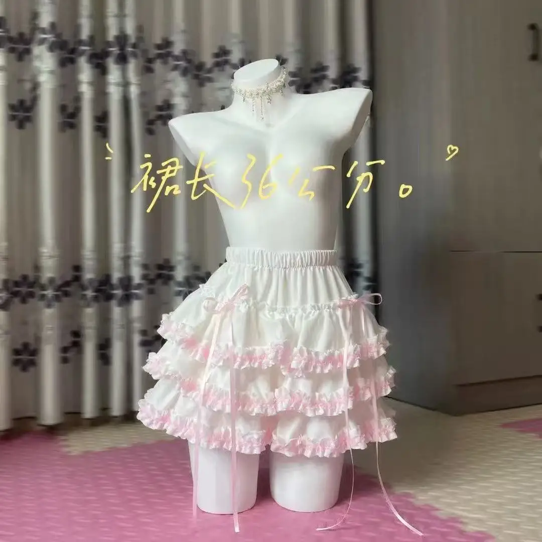 Puffy Pumpkin Tiered Mini Skirt for Petite, Balletcore High Waist A-Line Skirt with Safety Shorts, Trendy Summer Skirt 2026