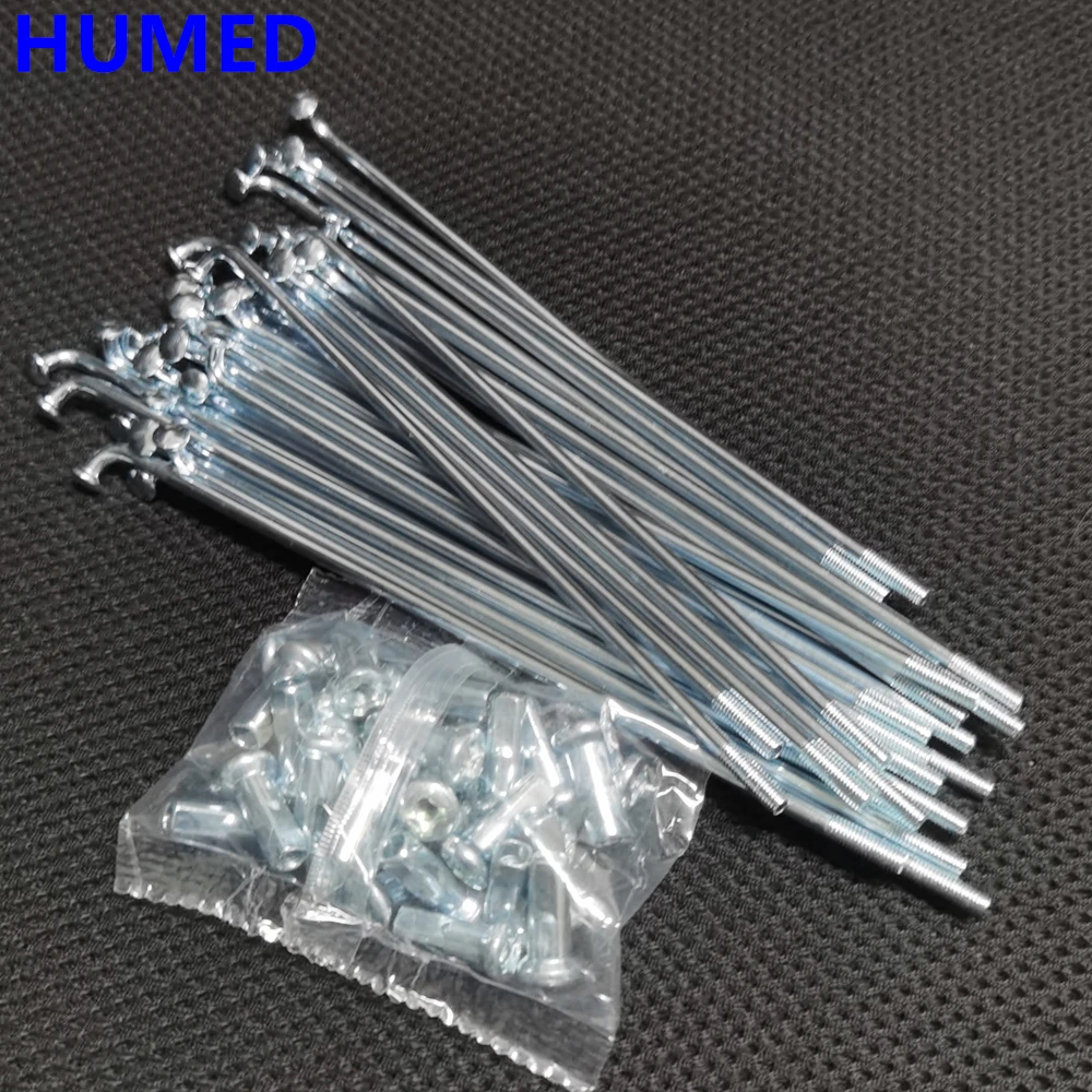 

New 9G Off-Road Motorcycle/E-Bike Spokes Diameter 3.5mm J Bend Motor Bike 45#Steel bicycle Spoke Modified Accessories
