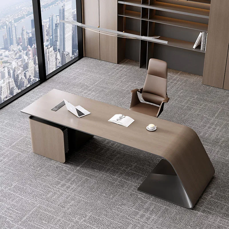 Mid Century Office Desk Reception Organizers Conference Office Desk Executive Universal Entertainment Tavolino Trendy Furniture