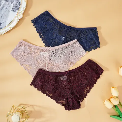 Sexy Lace Women Panties ECMLN