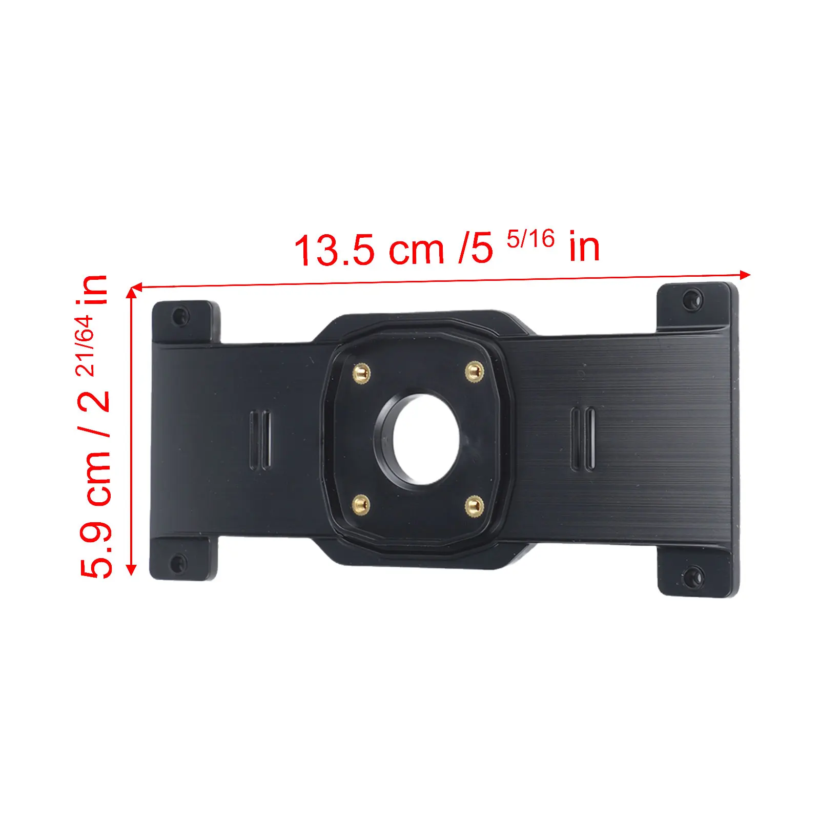 Rear View Mirror For Dash Cam Mount Support Components Including Metal Back Plate Panel and Mirror for Car DVR Systems