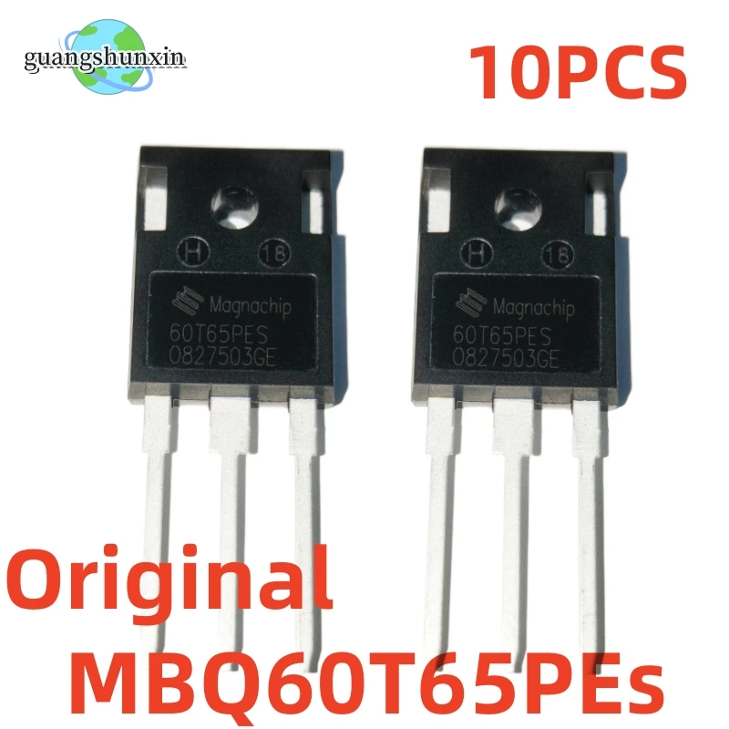 10PCS 100% New Original MBQ60T65PESTH MBQ60T65PES MBQ60T65 60T65PES 60T65 TO-247 IGBT Single Pipe 60A 650V