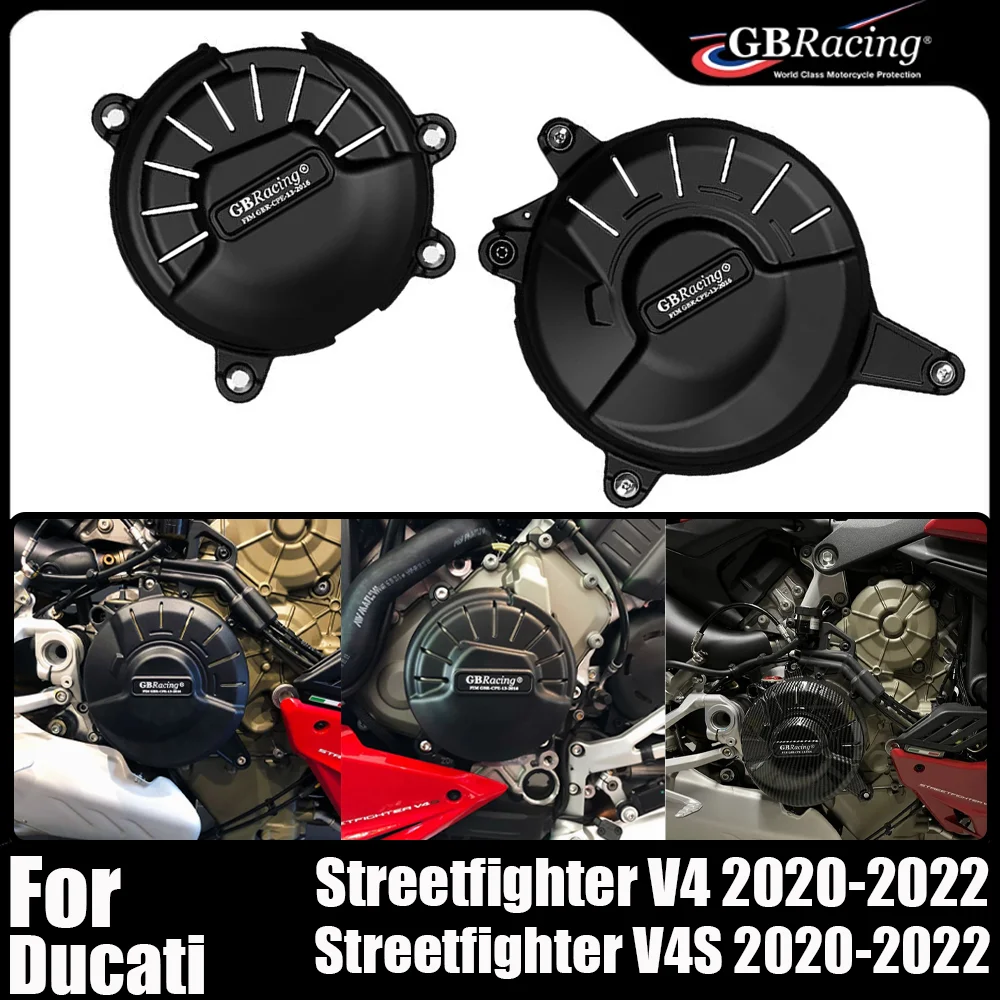 

Streetfighter V4 V4S For Ducati Streetfighter V4 V4S 2020 2021 2022 motorcycle Engine protective cover
