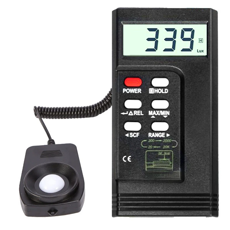 

TES-1330N Digital Luminance Meter TES-1332N Illumination Light Meter TES1334N