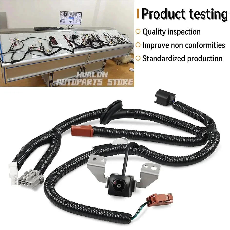 39530SZAA01 Rear View Backup Camera Wire Harness for Honda Pilot 2012-2015 OE#HO1960111 Parking Assist Camera Without Wide Angle