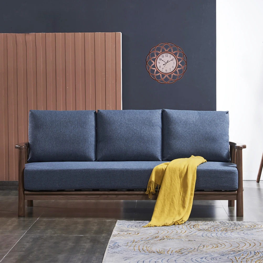 

16-Inch Vintage European Clock Hollowed-Out Silent Decorative Wall Clock for Living Room Bedroom Kitchen Bronze