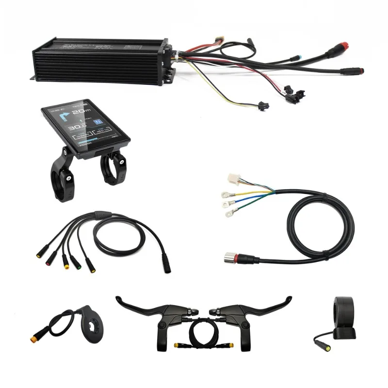 

Electric bicycle electric friction controller waterproof wire self-learning 36V 48V 52V 1000W