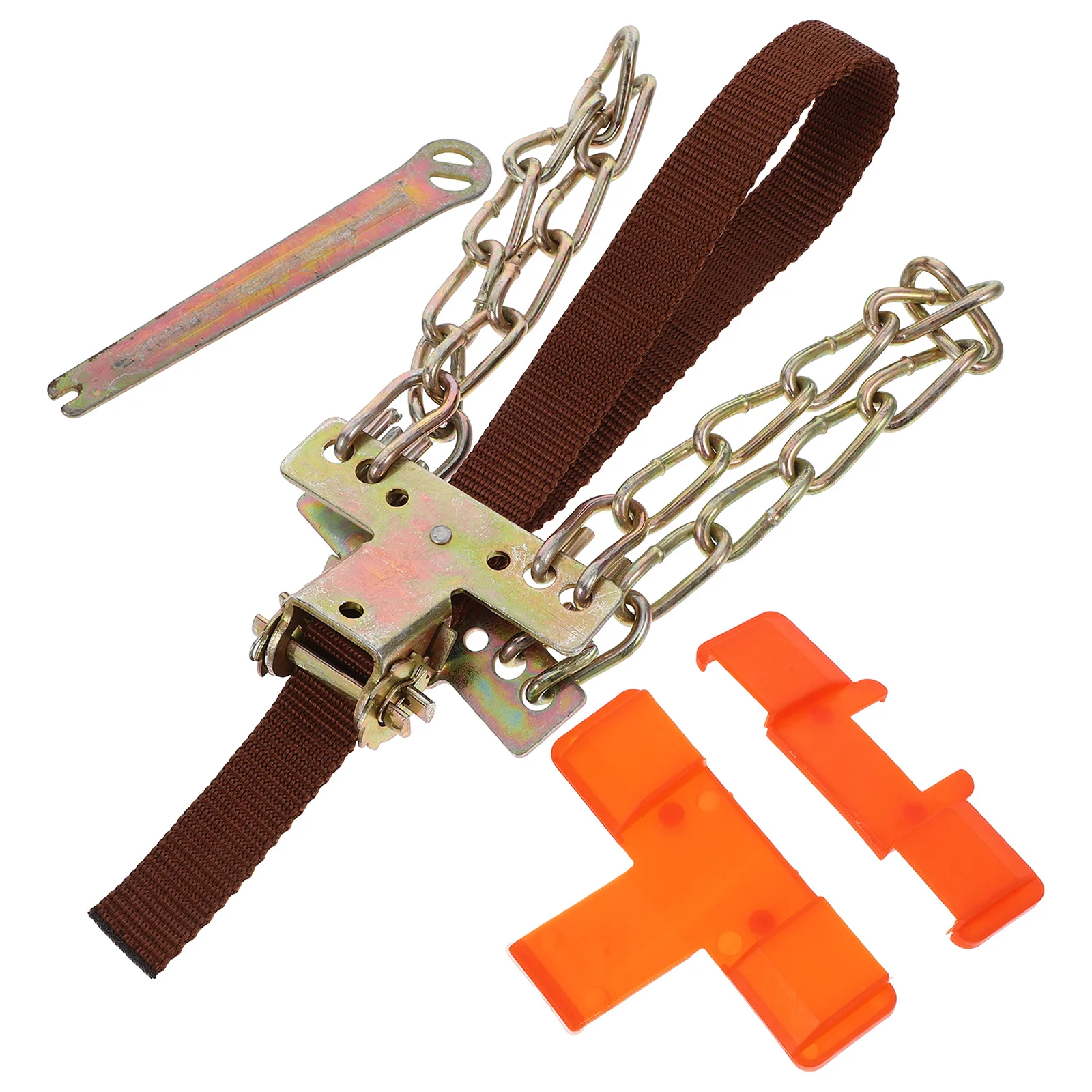 Heavy Duty Snow Chain for Car Tires Anti Skid Steel Security Chain 205 225mm Width Auto Tire Accessories Winter Safety Grip