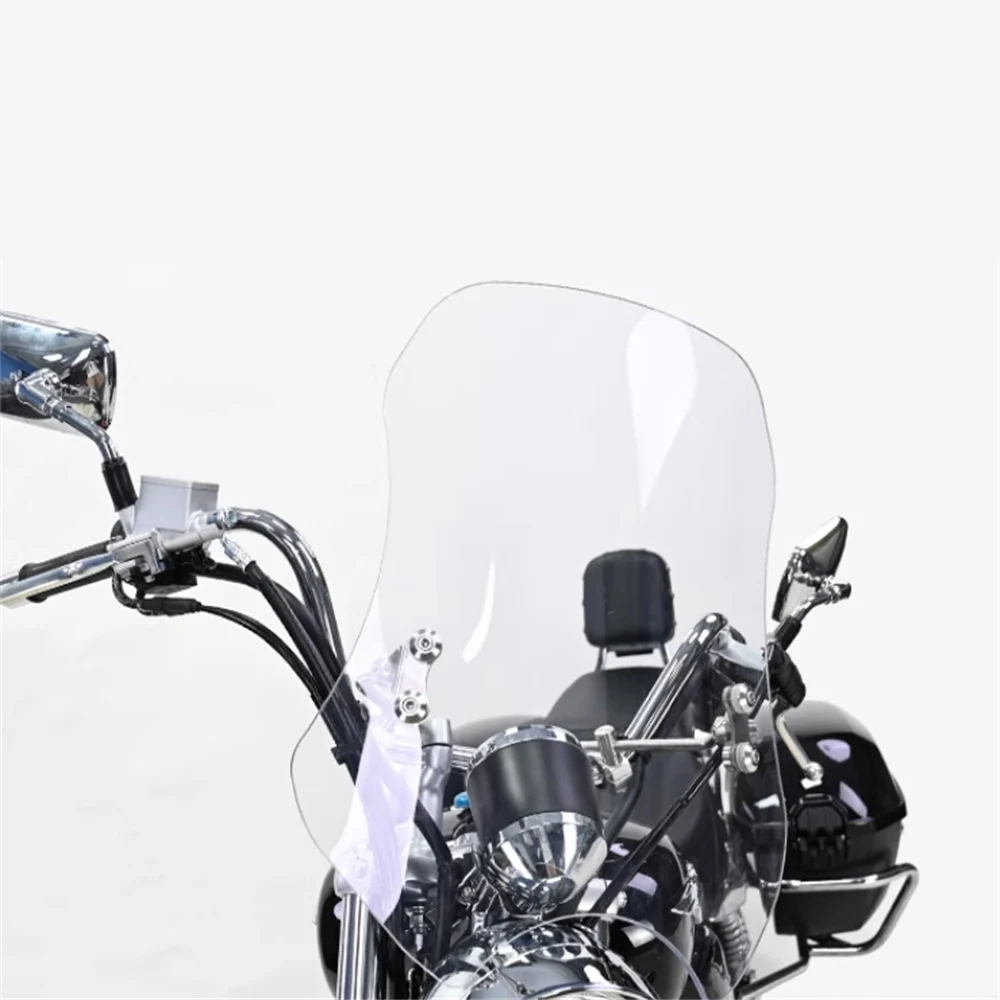 windshield modification For Haojue Suzuki GZS150 GZ150-E with raised front windshield strap installation bracket