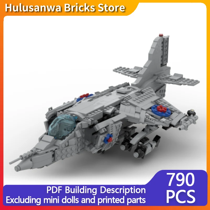 

Gr3 Modern Military Fighter Jets Model MOC Building Bricks War Equipment Modular Technology Gifts Holiday Assemble Children Toys