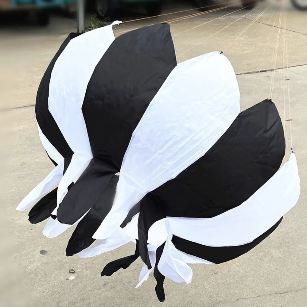 Length 10/15/30meters Special Kites Tail Polyester/Fiberglass Rod Material Multistyles Float for Stunt Kites