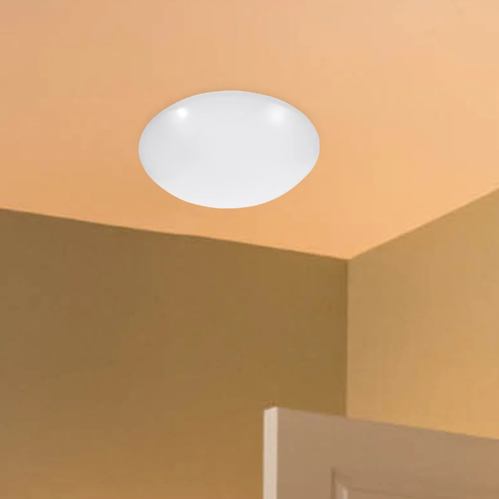 

Ceiling Light Cover Replacement Round Plastic Lampshade For Indoor Lighting Fixture Bedroom Bathroom Kitchen Decor