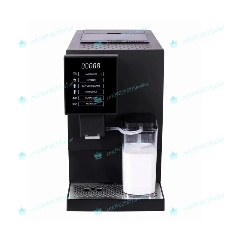 

A21 Automatic Espresso Machine With Milk Frother, Built-In Grinder Professional Home Office Commercial Use Bean