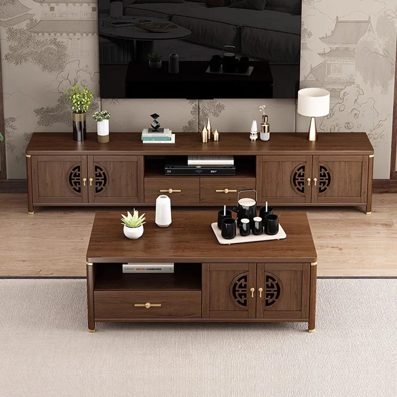 Distinctive Durable Low Convenient Tv Cabinet Stylish Luxury Strong Polished Tv Cabinet Meuble Sejour Living Room Furniture