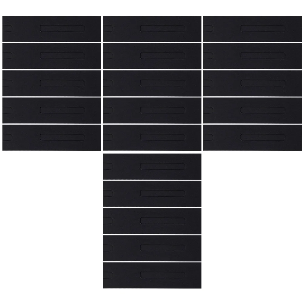 

30Pcs Retro Design Kraft Paper Pen Pouches Single Pen Holder Gift Wrapping Box Practical Organizer Paper Pencil Case