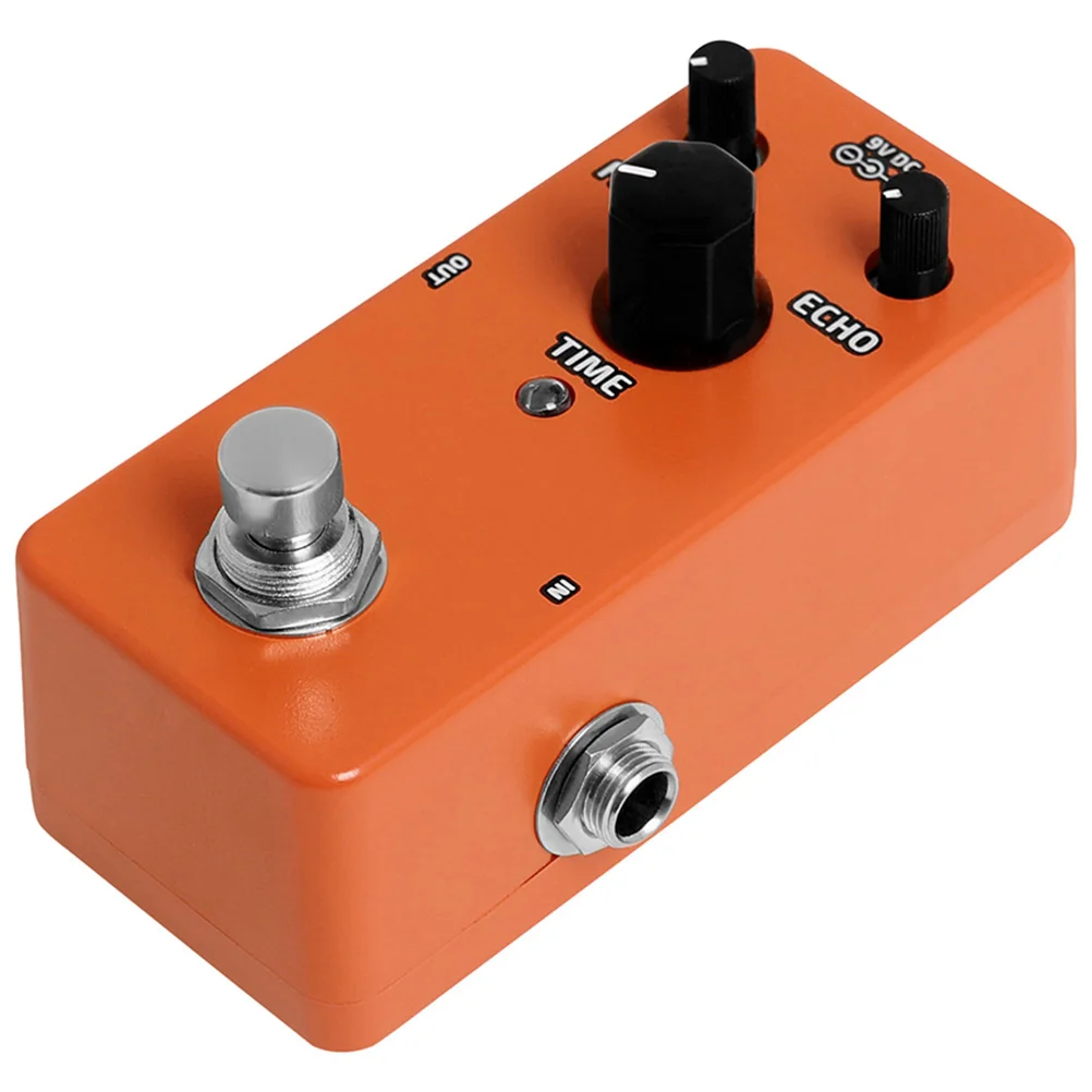 

Delay Effects Pedal All Metal Durable Electric Guitar Accessory Stereo Delay Effect for Guitarists Mini Effector Professional