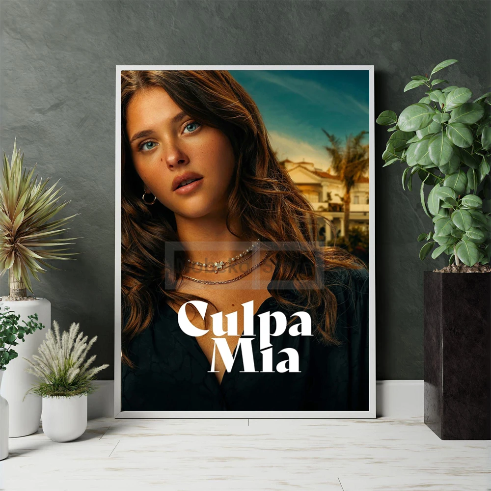 Movie Culpa mia Poster Spanish Love Film Prints Canvas Painting My Fault Wall Art Pictures Home Room Popular Movies Decoration