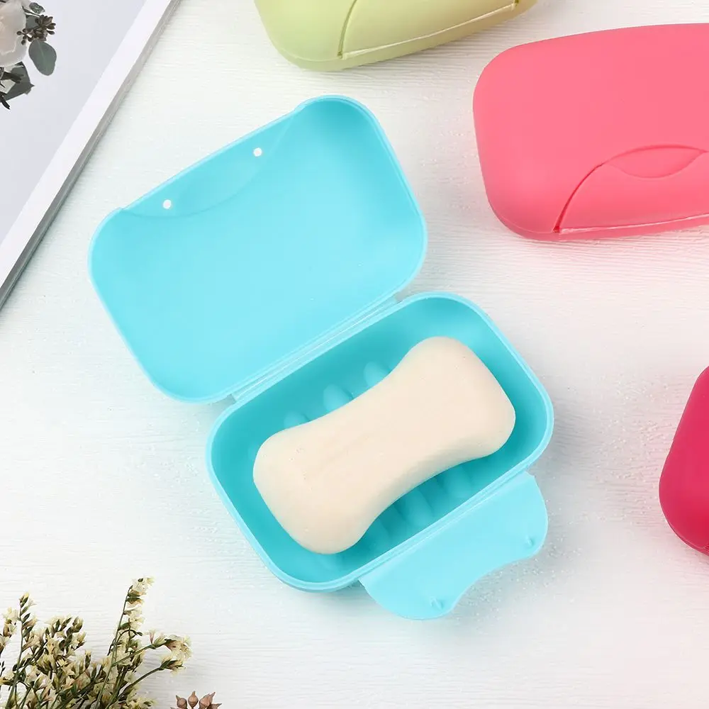 Box Cover Leakproof Travel Waterproof Soap Case Soap Dishes Soap Box Soap Holder Container