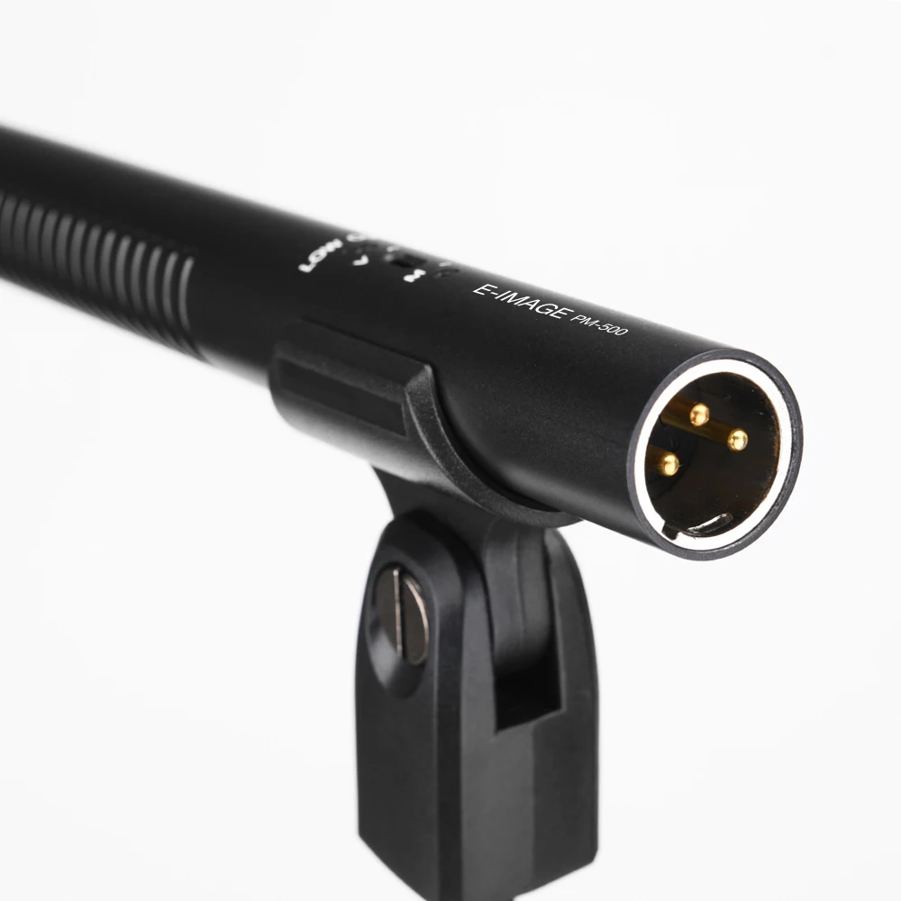 EIMAGE PM-500 Super-caridod 48V Phantom Power Video Wireless Interview Microphone