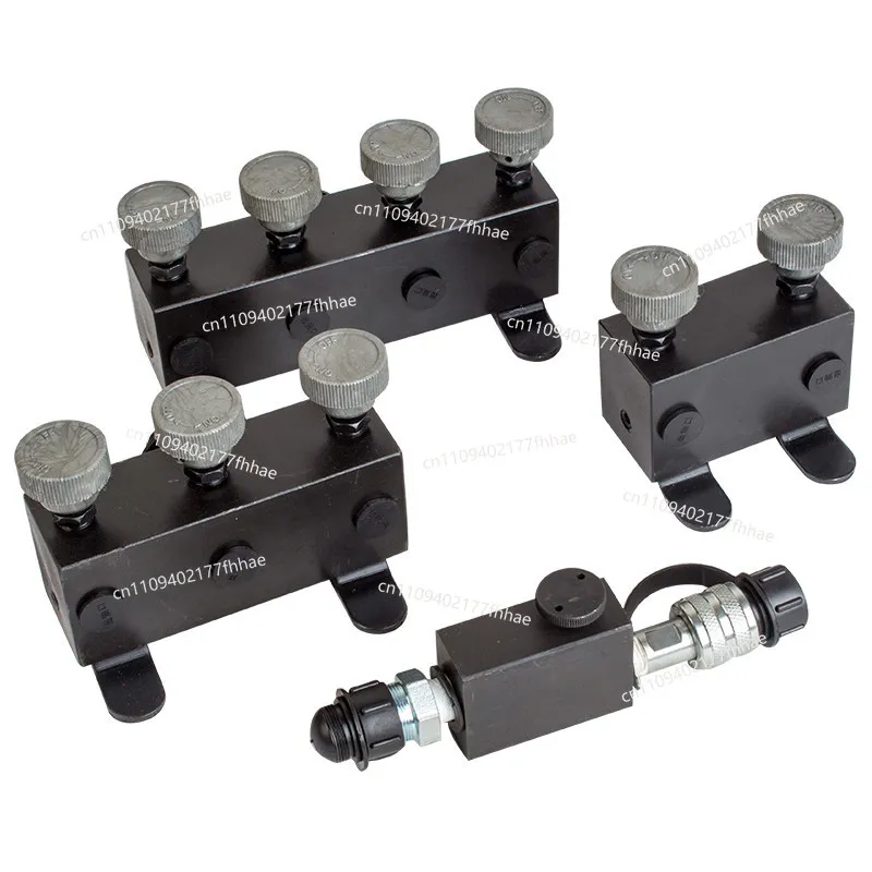 Hydraulic Tool Hydraulic Diverter Valve One Point Two Three Four  Oil Control  Blocking