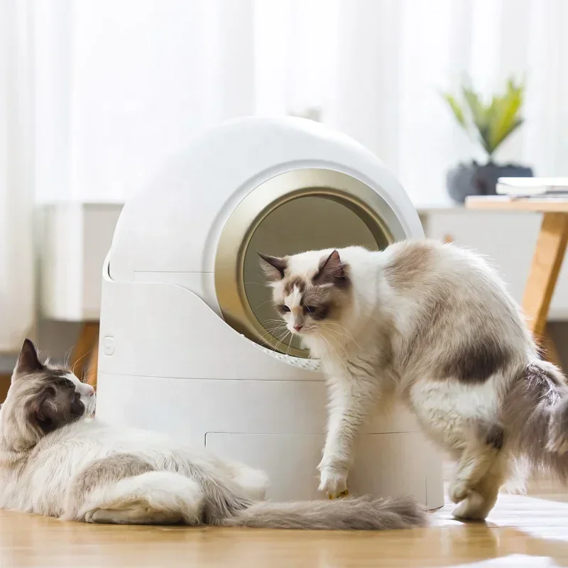 caja de arena para gatos Automatic Cat Box Self-Cleaning Smart Toilet Cat Boxes