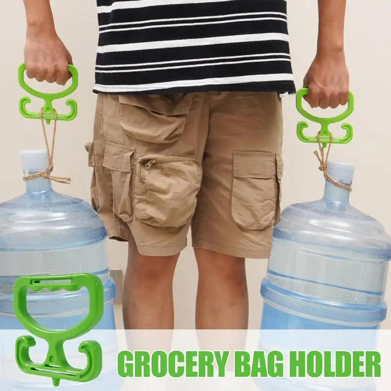 45KG Hook Portable Carry food Vegetable Device Labor Saving Shopping Bag Carry Holder Handle Comfortable Grip Protect Hand Tool