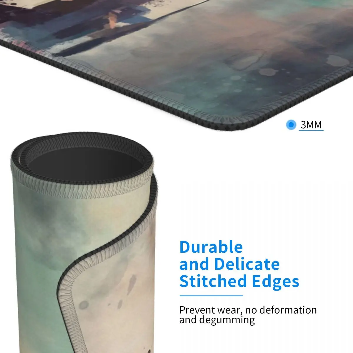 Almofadas de teclado de borracha Red Leader