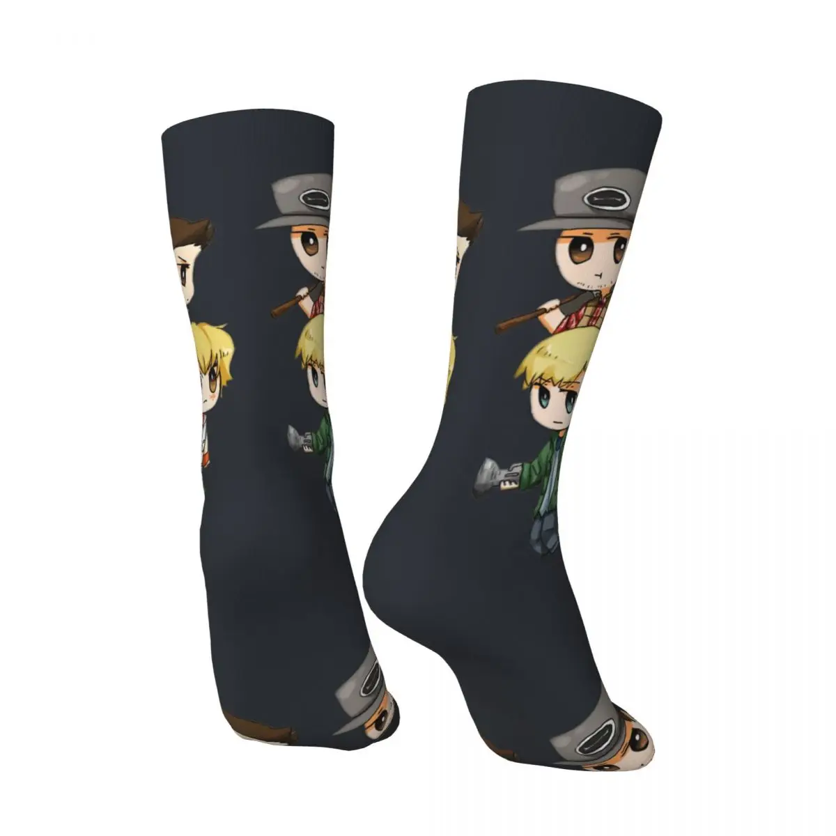 Protagonists Of Silent Hill Men's Socks Unisex silent hill Street Style Pattern Printed Sock Gift official-website tops fugees