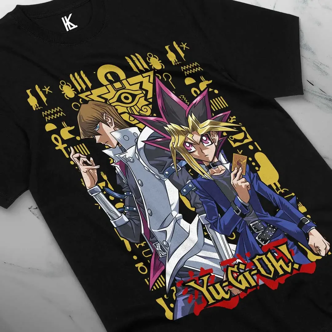 Kaiba Yugi Yu-Gi-Oh T-Shirt Anime Soft Tee Shirt Yami Seto Atem All Sizes Unisex Cotton