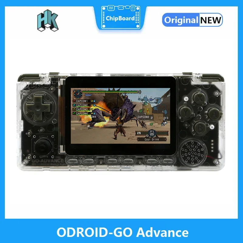 ODROID-GO Advance Black Edition Clear White