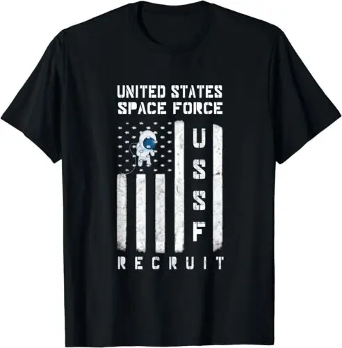  US Space Force Science Fiction Recruit Flag T-Shirt